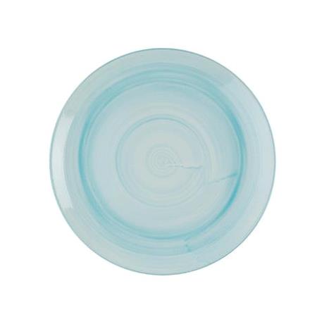 Tallerken coupe turkis blå 217 mm Stonecast Canvas Churchill 