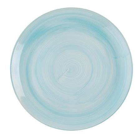Tallerken coupe turkis blå 288 mm Stonecast Canvas Churchill 