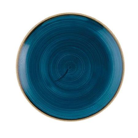 Tallerken coupe java blå 217 mm Stonecast Churchill 
