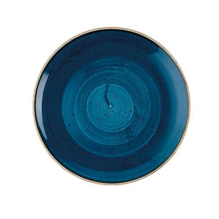 Tallerken coupe java blå 260 mm Stonecast Churchill 