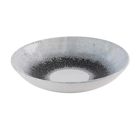 Tallerken coupe dyb gråsort 248 mm Fusion Churchill 