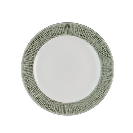 Tallerken m/grøn fane 210 mm Bamboo Churchill 