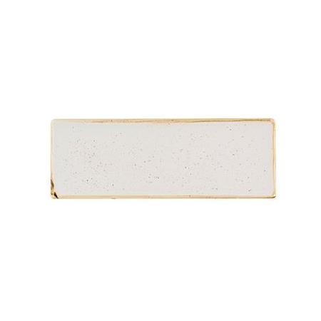 Serveringsfad vanilje B247 x D88 mm Stonecast Churchill 