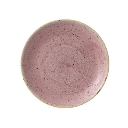 Tallerken coupe pink 165 mm Stonecast Churchill