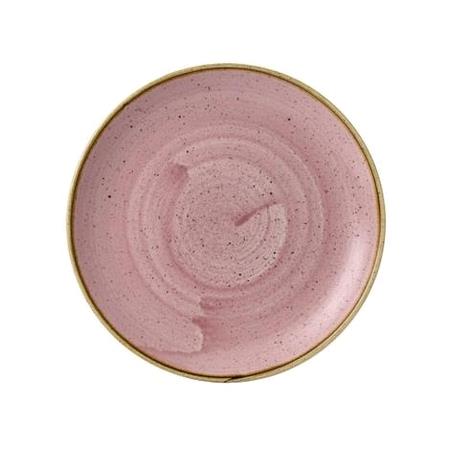 Tallerken coupe pink 217 mm Stonecast Churchill 