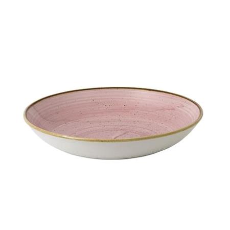 Tallerken coupe dyb pink 248 mm Stonecast Churchill 