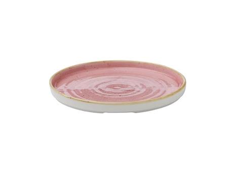 Tallerken walled pink 210 mm Stonecast Churchill 