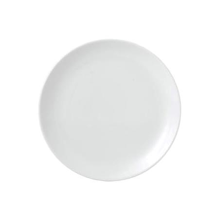Tallerken coupe mat hvid 288 mm Vellum Churchill 