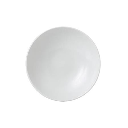 Tallerken coupe dyb mat hvid 182 mm Vellum Churchill 