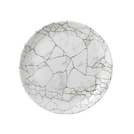 Tallerken coupe lys grå 288 mm Kintsugi Churchill 