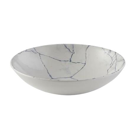 Tallerken coupe dyb lys blå 182 mm Kintsugi Churchill 