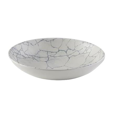 Tallerken coupe dyb lys blå 248 mm Kintsugi Churchill 