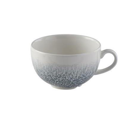 Cappuccino kop hvid m/ blå 34 cl Studio Prints Raku Churchill 