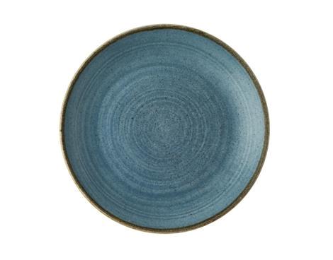 Tallerken coupe teal 165 mm Stonecast Raw Churchill 