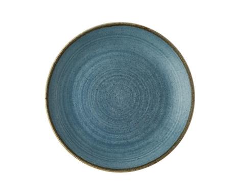 Tallerken coupe teal 217 mm Stonecast Raw Churchill 