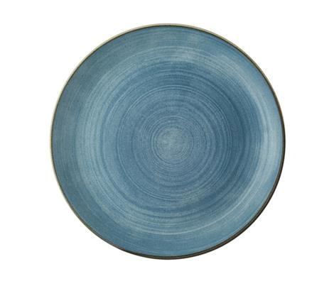 Tallerken coupe teal 260 mm Stonecast Raw Churchill 