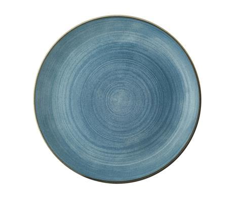Tallerken coupe teal 288 mm Stonecast Raw Churchill 
