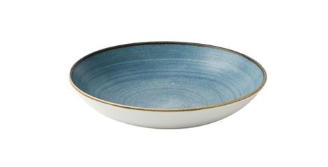 Tallerken coupe dyb teal 248 mm Stonecast Raw Churchill 