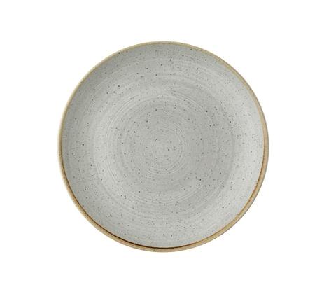 Tallerken coupe lys grå 288 mm Stonecast Raw Churchill 