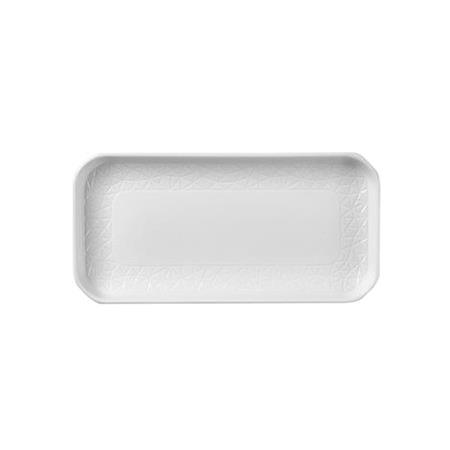 Serveringsfad hvid B263 x D130 mm Abstract Churchill 