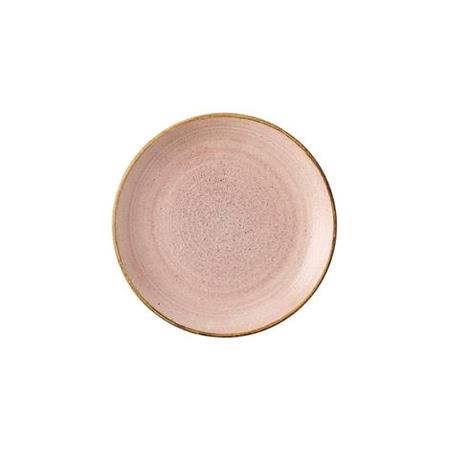 Tallerken coupe terracotta 165 mm Stonecast Raw Churchill 