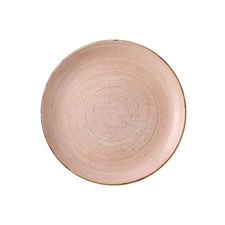 Tallerken coupe terracotta 288 mm Stonecast Raw Churchill 