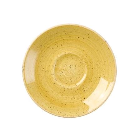 Underkop til espressokop gul Stonecast Beverage Churchill 