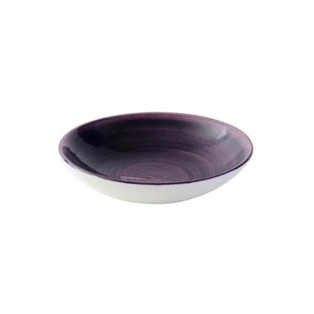 Tallerken coupe dyb lilla 182 mm Stonecast Patina Churchill 