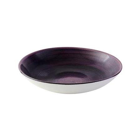 Tallerken coupe dyb lilla 248 mm Stonecast Patina Churchill 