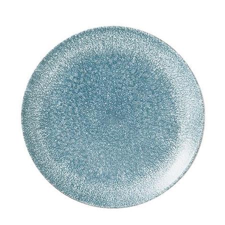 Tallerken coupe blå 217 mm Studio Prints Raku Churchill 