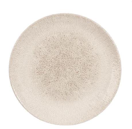 Tallerken coupe sand 260 mm Studio Prints Raku Churchill 