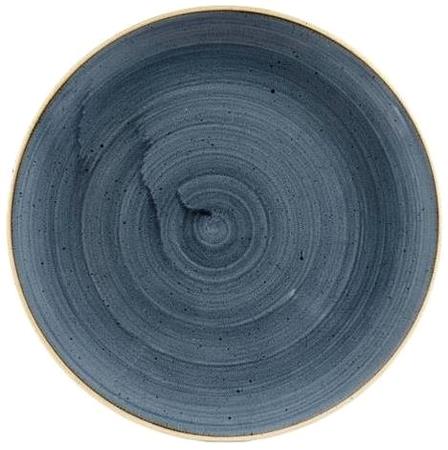 Tallerken coupe dyb blåbær 182 mm Stonecast Churchill 