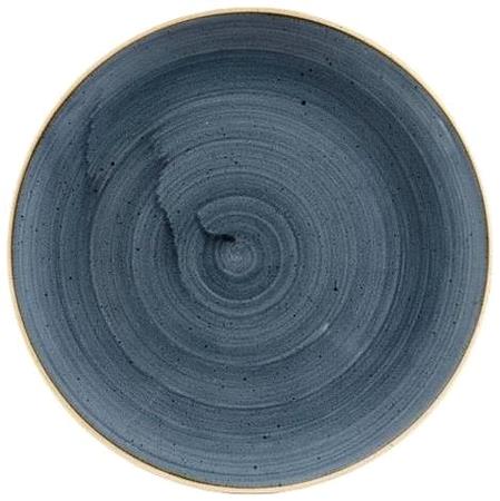 Tallerken coupe dyb blåbær 248 mm Stonecast Churchill 