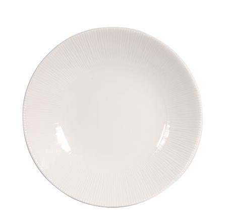 Tallerken coupe dyb hvid 281 mm Bamboo Churchill 