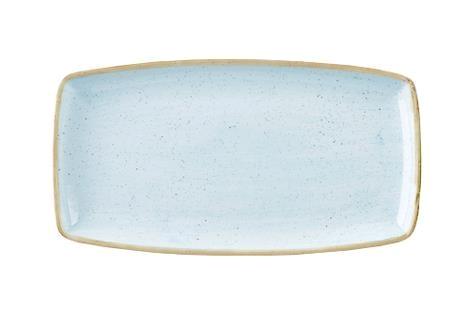Fad lyseblå B350 x D185 mm Stonecast Churchill 