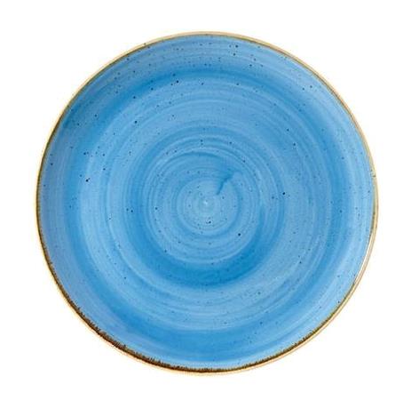 Tallerken coupe blå 324 mm Stonecast Churchill 