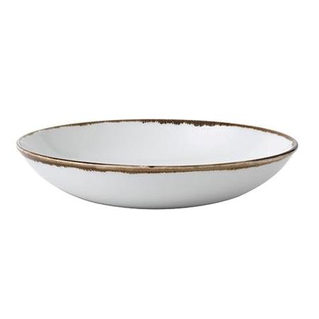 Tallerken dyb natural 182 mm Harvest Dudson 