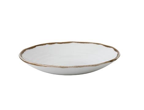 Tallerken dyb natural 255 mm Harvest Dudson 