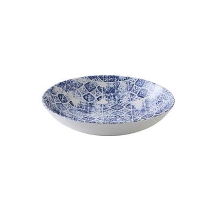 Tallerken dyb porto blue 248 mm The Makers Collection Dudson 