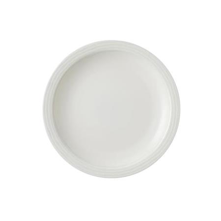 Tallerken m/ fane white 254 mm Harvest Norse Dudson 