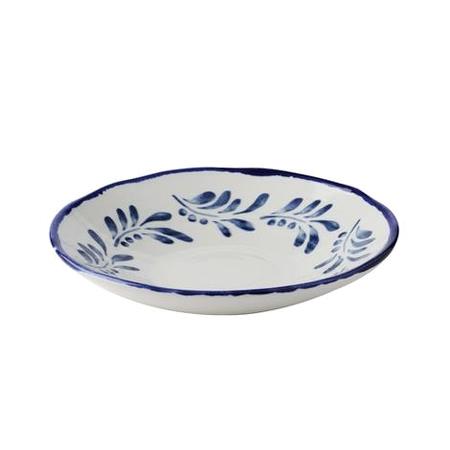 Tallerken dyb blue 210 mm Harvest Mediterranean Dudson 