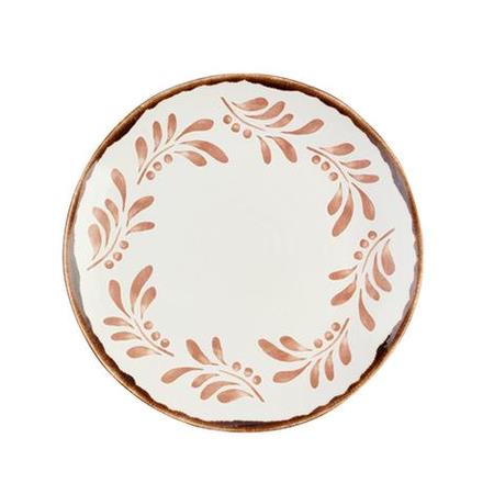 Tallerken terracotta 230 mm Harvest Mediterranean Dudson 