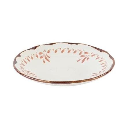 Tallerken dyb terracotta 250 mm Harvest Mediterranean Dudson 