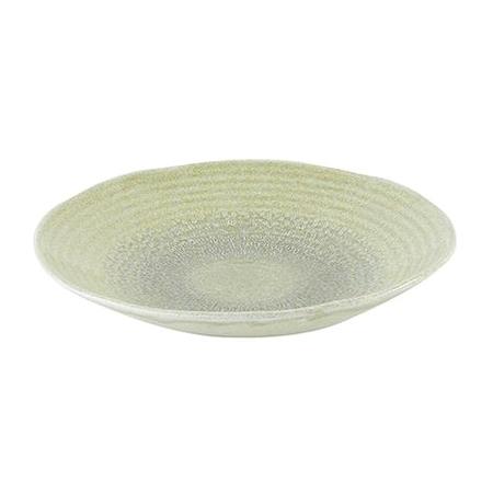Tallerken dyb speckled green 250 mm Harvest Grain Dudson 