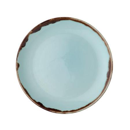 Tallerken turquoise 217 mm Harvest Dudson 