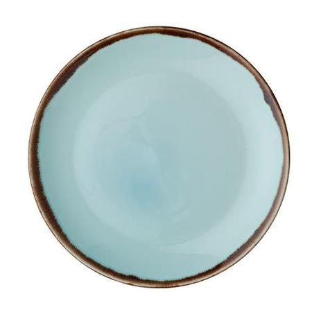 Tallerken turquoise 260 mm Harvest Dudson 