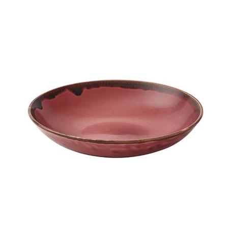 Tallerken dyb plum 248 mm Harvest Dudson 