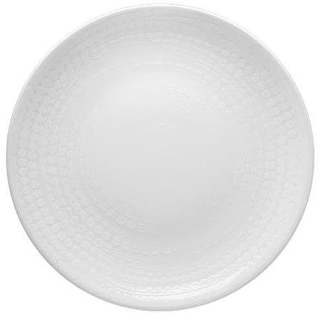 Tallerken coupe flad hvid 210 mm Points 