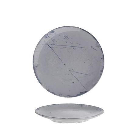 Tallerken coupe blå 240 mm Stone 