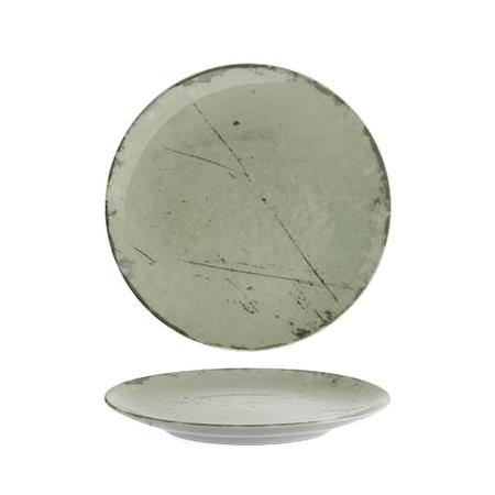 Tallerken coupe grøn 263 mm Stone 